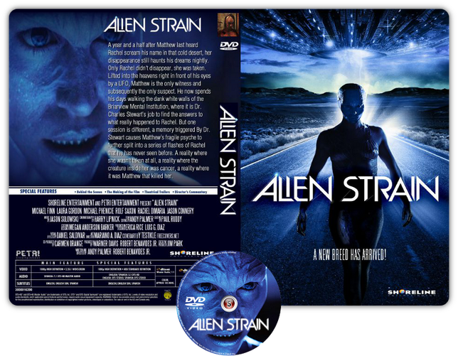 Alien strain - Copertina DVD + CD