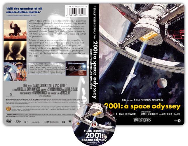 2001: odissea nello spazio - Copertina DVD + CD