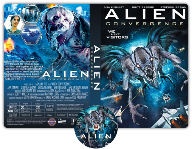 Alien convergence - Copertina DVD + CD