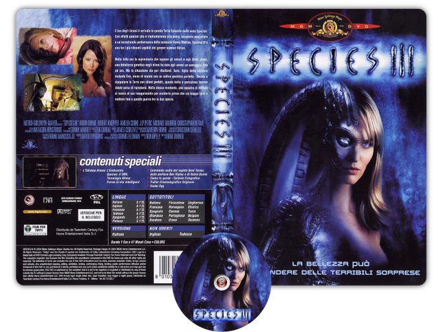 Species 3  - Copertina DVD + CD