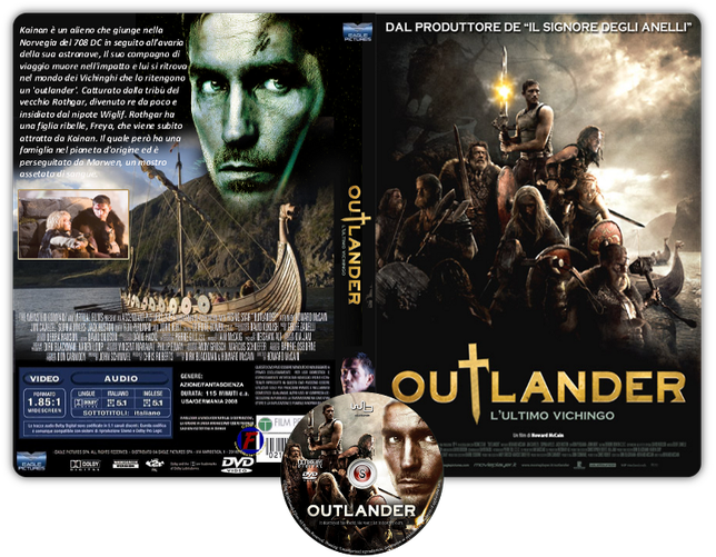 Outlander - L'ultimo vichingo - Copertina DVD + CD