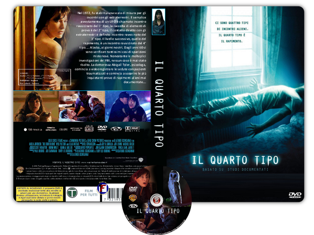 Il quarto tipo - The Fourth Kind - Copertina DVD + CD