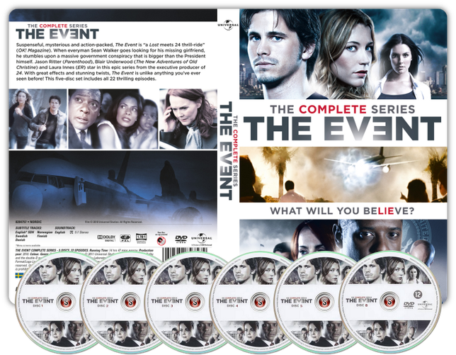 The event  Copertina DVD + CD