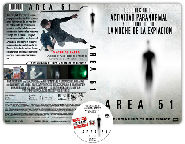 Area 51 - Copertina DVD + CD