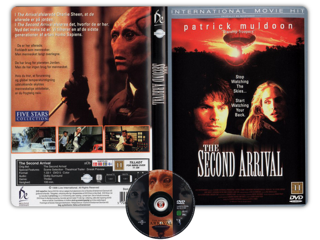 The second arrival - Copertina DVD + CD