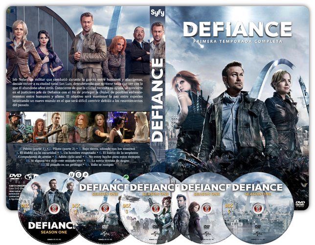 Defiance  Copertina DVD + CD