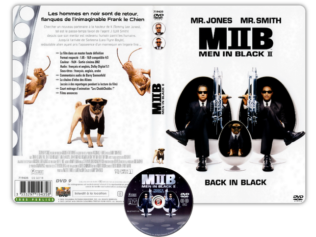 Men in Black 2 - Copertina DVD + CD