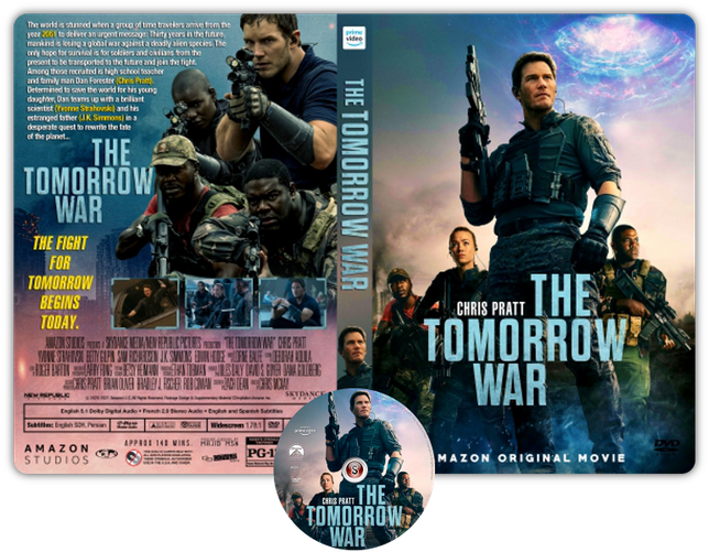 The tomorrow war - La guerra di domani Copertina DVD + CD