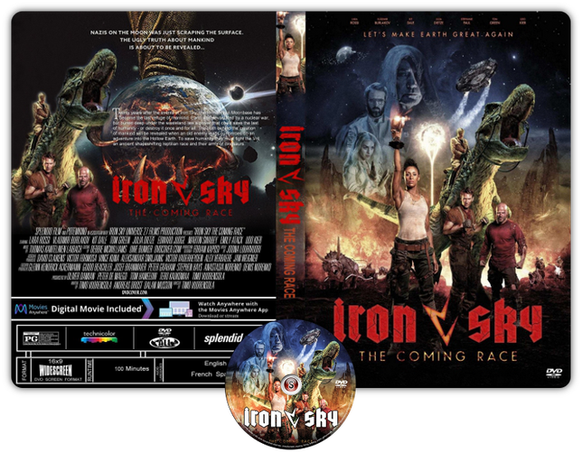 Iron Sky: The Coming Race - Copertina DVD + CD