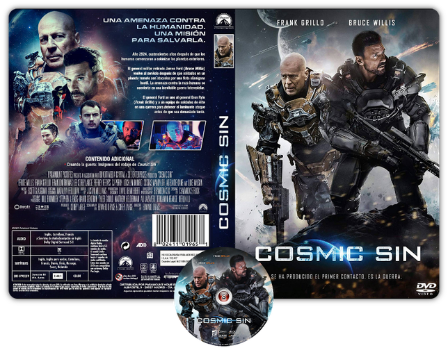 Cosmic sin - Copertina DVD + CD