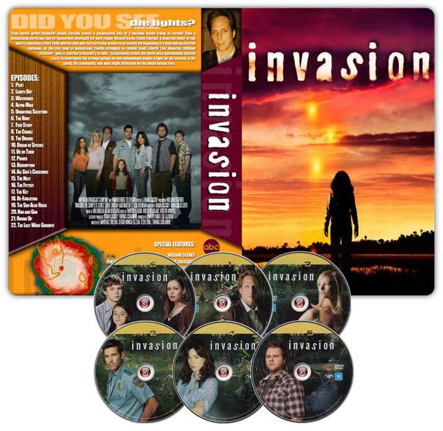 Invasion Copertina DVD + CD