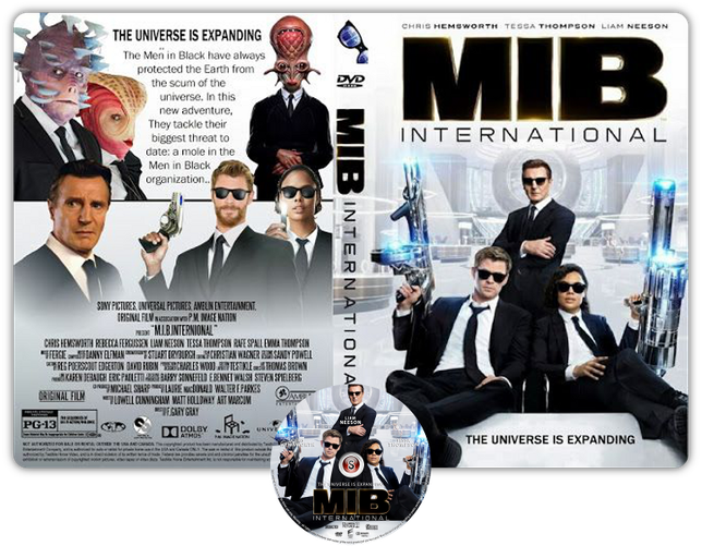 Men in black International - Copertina DVD + CD