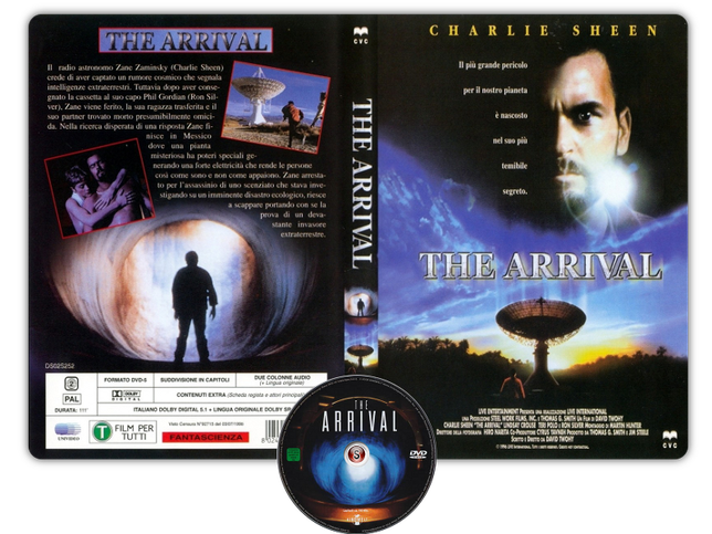 The arrival - Copertina DVD + CD