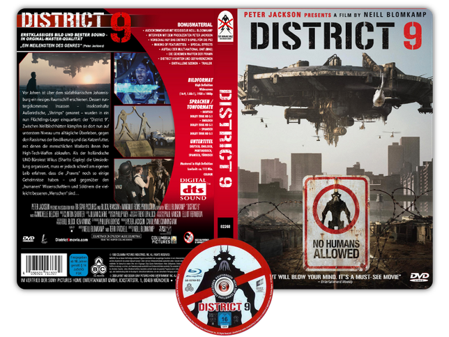 District 9 - Copertina DVD + CD