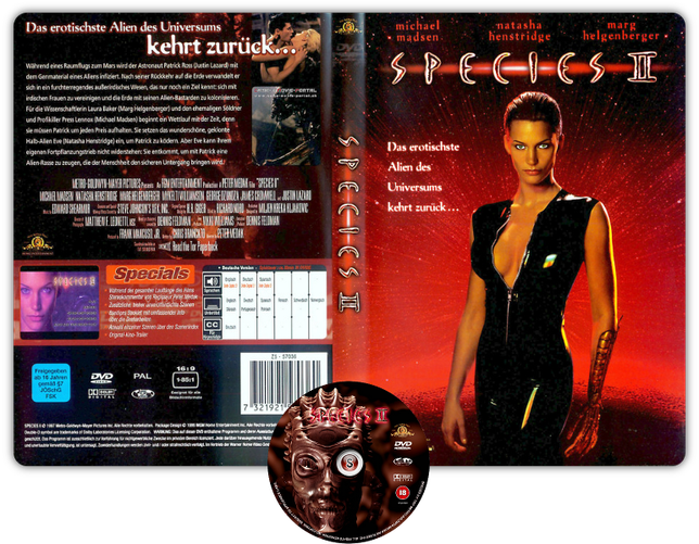 Species 2 Copertina DVD + CD