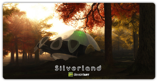 Ufo in the Woods - by Chrisofedf
