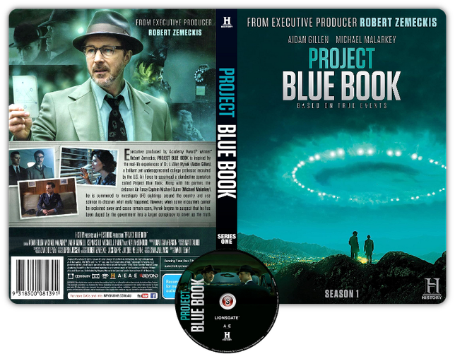 Project blue book - Copertina DVD + CD