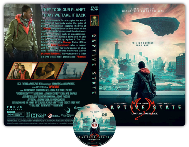 Captive state - Locandina - Copertina DVD + CD
