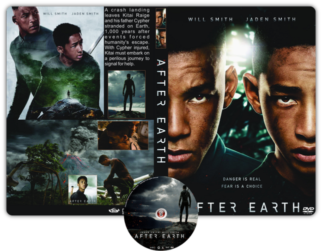 After Earth  -Copertina DVD + CD