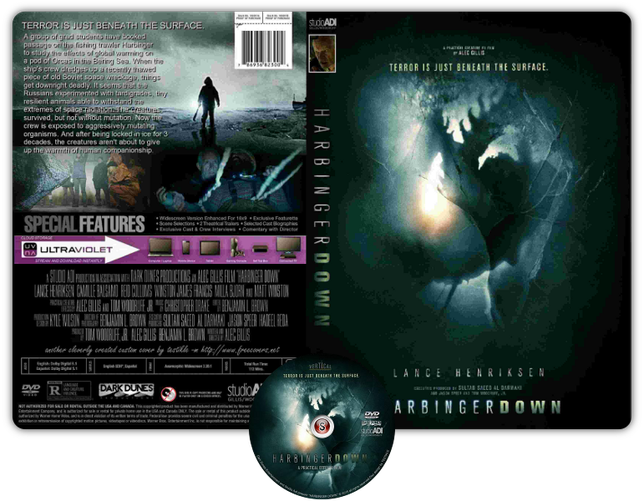 Harbinger down - Copertina DVD + CD