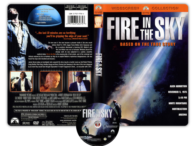 Bagliori nel buio - Fire in the sky - Copertina DVD + CD