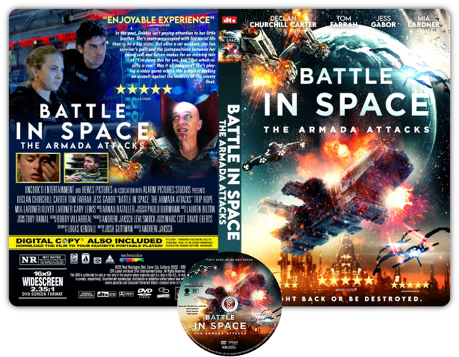 Battle in Space: The Armada Attacks - Copertina DVD + CD