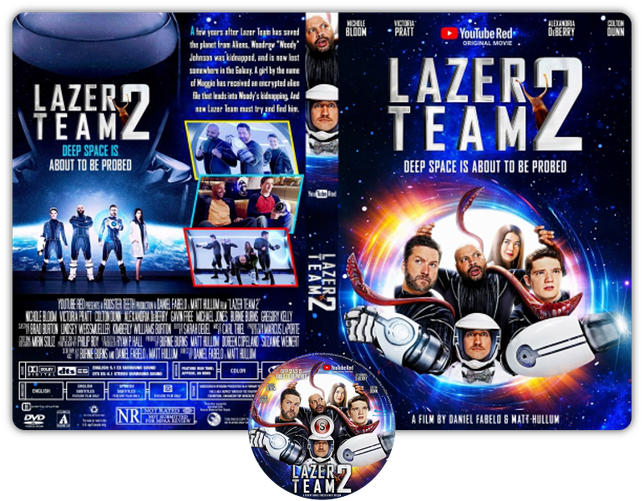 Lazer team 2 - Copertina DVD + CD