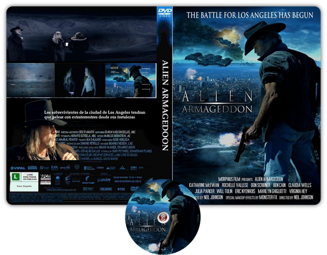 Alien Armageddon - Copertina DVD + CD