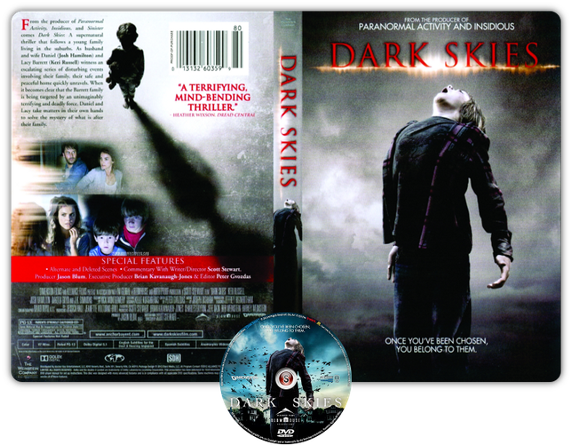 Dark skies - Oscure presenze - Cover DVD + CD