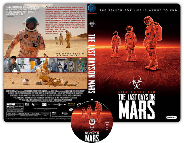 The last days on Mars - Cover DVD + CD