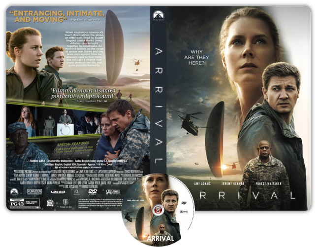 Arrival - Copertina DVD + CD 