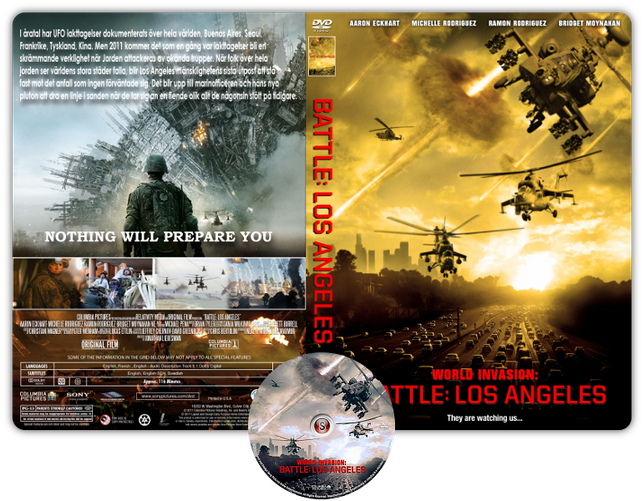 World invasion: Battle: Los Angeles Copertina DVD + CD