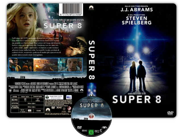 Super 8 Copertina DVD +CD