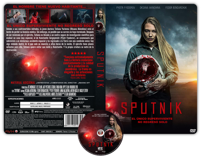 Sputnik - Locandina - Copertina DVD + CD