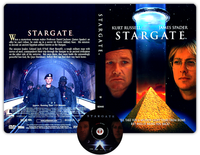 Stargate -  Copertina DVD + CD