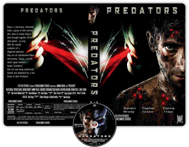 Predators Copertina DVD + CD