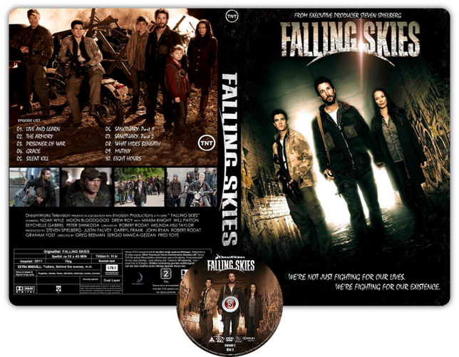 Falling Skies Copertina DVD + CD