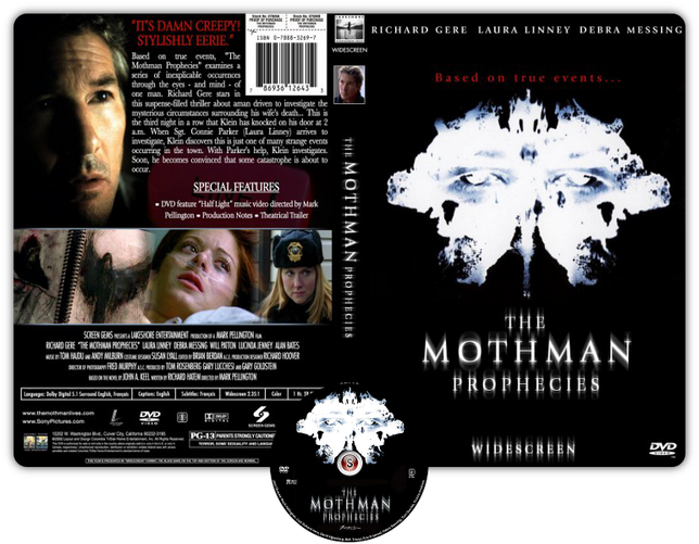 The mothman prophecies - Copertina DVD + CD