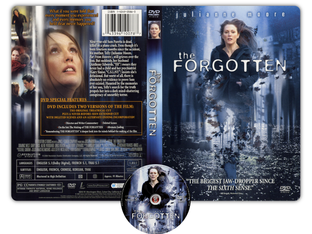The Forgotten - Copertina DVD + CD