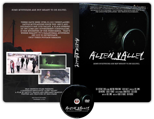 Alien Valley - Copertina DVD + CD