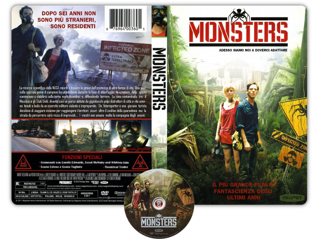 Monsters Copertina DVD + CD