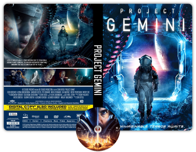 Project Gemini - Copertina DVD + CD