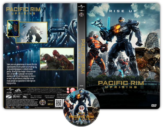 Pacific Rim Uprising Copertina DVD + CD