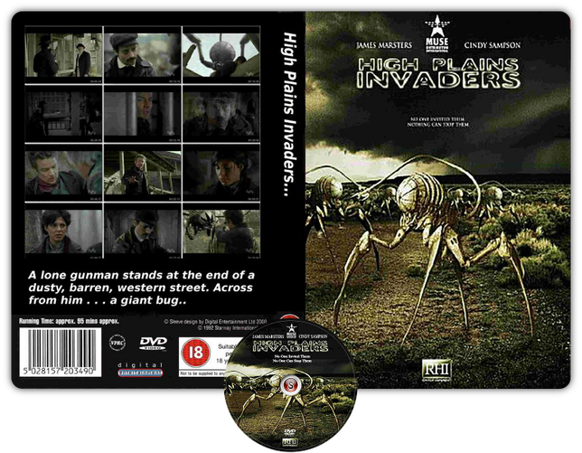 High Plains Invaders - Cover DVD + CD