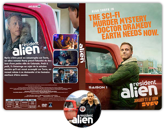 Resident alien - Copertina DVD + CD