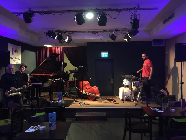 With André Weiß Trio feat.Tony Lakatos at Jazzclub Augsburg 19.10.18