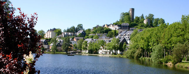 Ansicht Bad Lobenstein mit Blick auf den Alten Turm