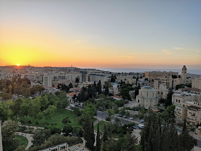 The view of the New city of Jerusalem