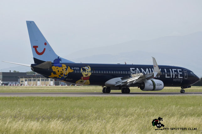 G-FDZG B737-8K5 35139/2538 Thomson Airways @ Aeroporto di Verona - 11/06/2016 © Piti Spotter Club Verona