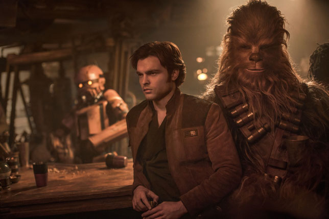 C'est dans ce film qu'Han Solo rencontre Chewbacca (©The Walt Disney Company/LucasFilm).